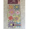 STICKO STICKERS COLORFUL PASTEL FLOWERS MULTI-COLOR 24PCS