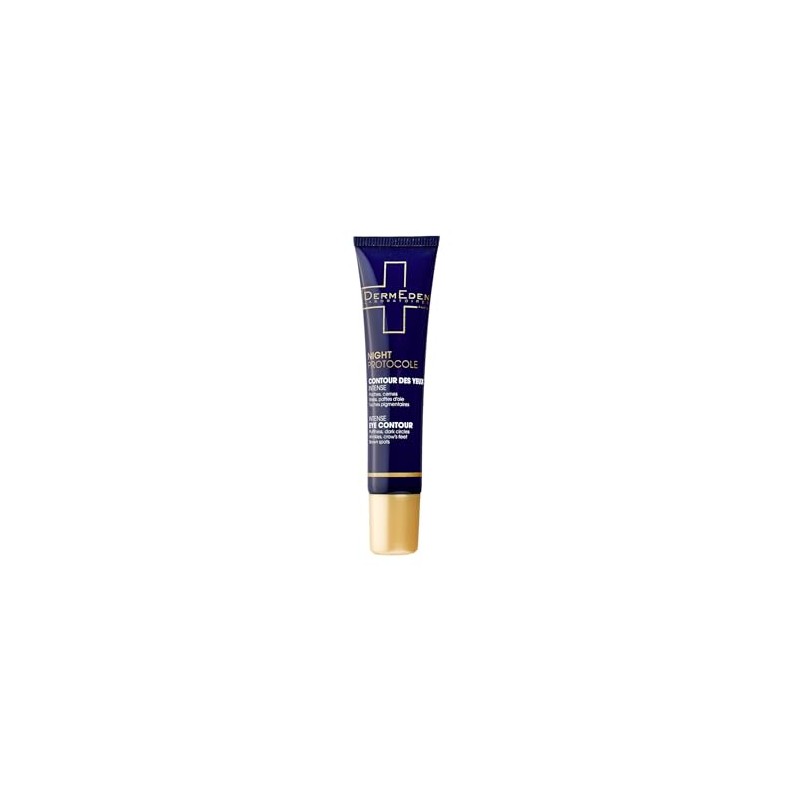 Dermeden - Crema intensa para contorno de ojos antienvejecimiento, 15