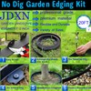 JDXN No Dig Landscape 2 Inch Tall Edging Garden Edging