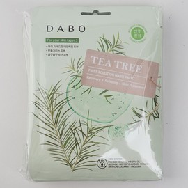 One-piece skin solution mask pack tea tree 10 purchases / 피부 한 장의 솔루션 마스크팩 티트리 10 매입