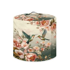 Todiyaddu Floral Hummingbird Pressure Cooker Cover with Pocket Air Fryer Dust Cover Insulated Kitchen Appliance Protector for Instant Pot Accessories Gifts