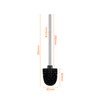 Ibergrif 4PCS Toilet Brushes Replacement, Stainless Steel Handle Toilet Brushes