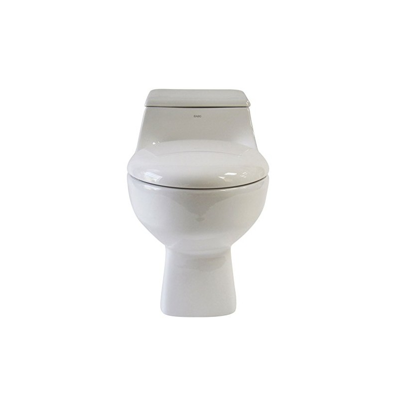 EAGO R-108SEAT Replacement Soft Closing Toilet Seat for TB108, White,