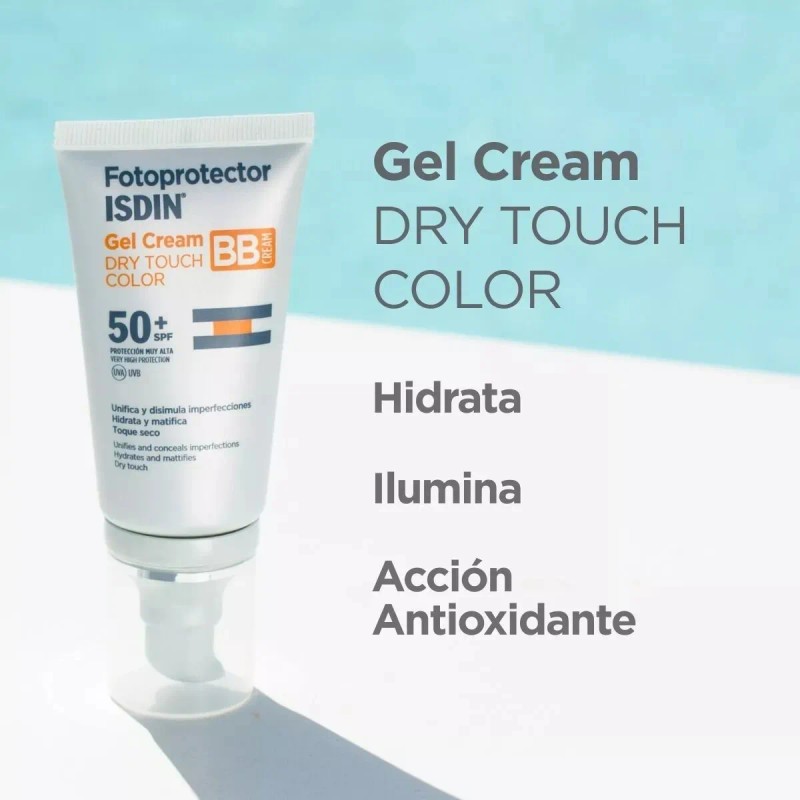 Isdin Protector Solar Medio Dry Touch Color Spf