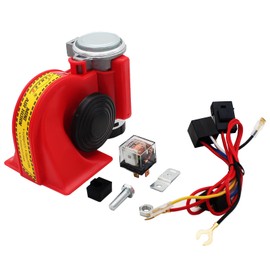 GAMPRO Compact Car Air Horn with Compressor Truck Horn for Any 12V Vehicles motorcycles