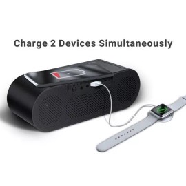 Roswell Rosewill RBWS-20015 Alarm Clock, Charging Dock, LED, AM/FM, Bluetooth Speaker