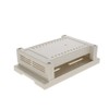 Heyiarbeit 1Pcs 5.71"x3.54"x1.57" ABS White Dustproof Electronic Junction Box Enclosure