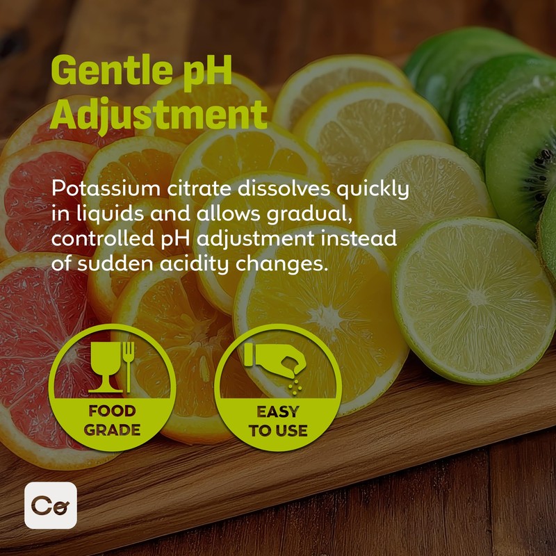 Coolinario Potassium Citrate Powder (453.5g) Food Grade
