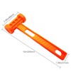Lightweight Plastic Camping Tent Stake Hammer with Remover Hole Multi-functional