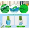 KOMUNJ Pack of 2 Reusable Washable Microfibre Cloths for Dry