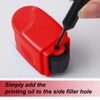 ASIRYVA 12Pcs Ink Refills for Address Blocker Stamp, Ink Refill