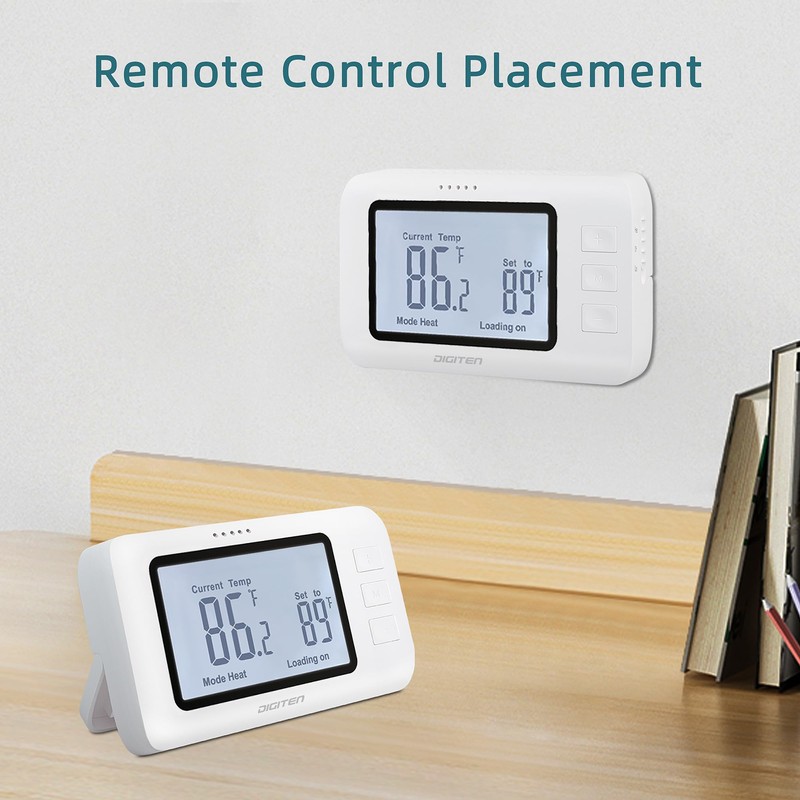 DIGITEN Wireless Thermostat WTC100 Pro Temperature Controller for Cooling &