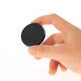 Evemodel Model Building Plastic Base for War Games Table Miniatures Decoration (40 mm) Pack of 40