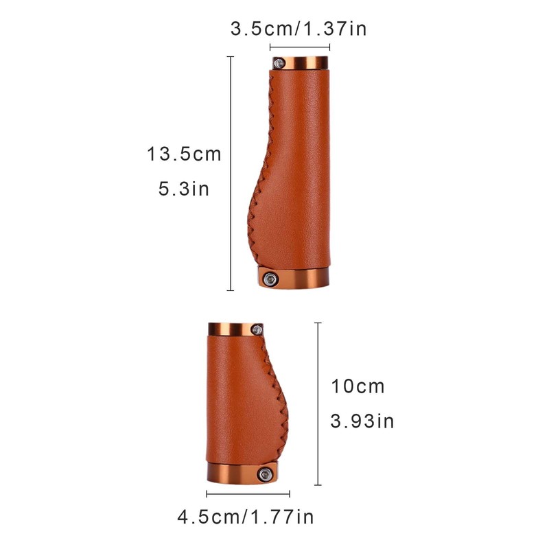 Bicycle Grips, Suitable for 22 mm Handlebars, Non-Slip MTB Handlebar