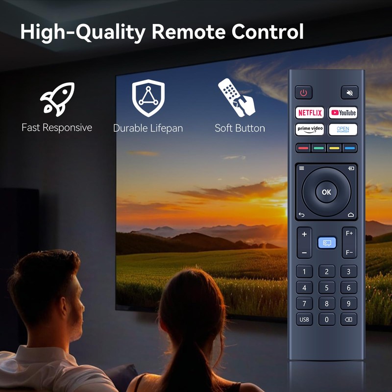 HZIME Replacement Remote Control Compatible for WiMiUS K9 /for VOPLLS