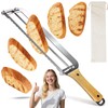 Adjustable Bread Slicer for Perfect Slices - Bread Knife for