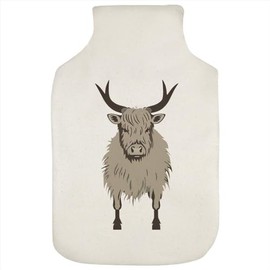 'Scottish Highland Cow' Hot Water Bottle Cover (HW00033005)