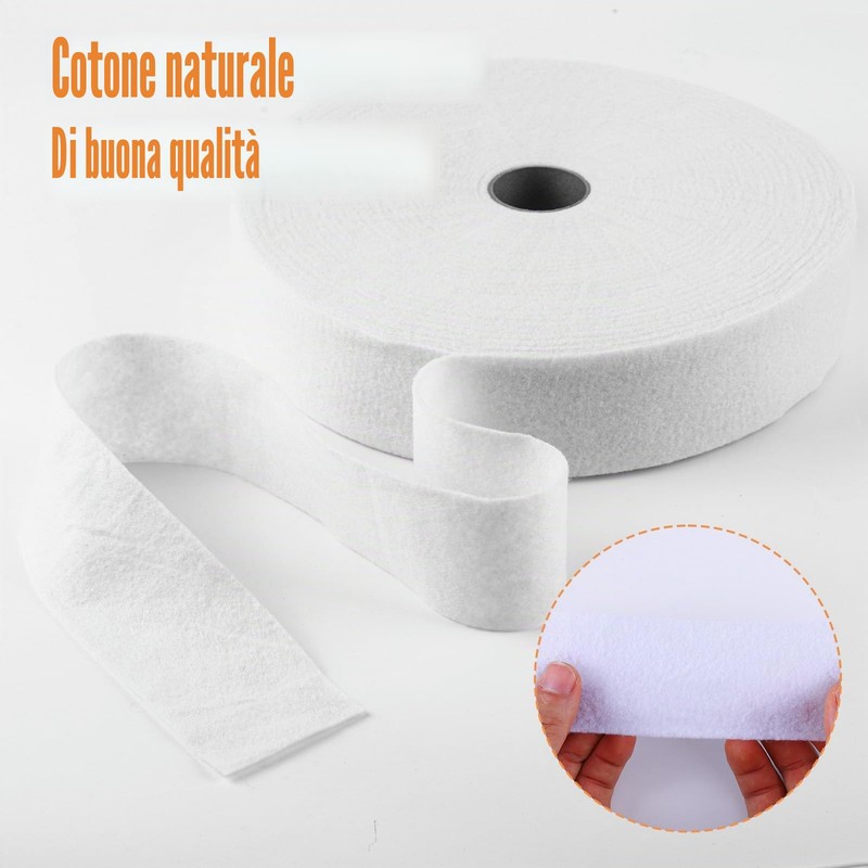 Ovatta da Imbottitura su Rotolo da 5,7cm x 45,72m, Imbottitura