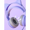 Cat Ear Headphones with Noise Reduction Mic for Girls All