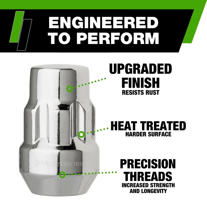 DPAccessories Locking Lug Nuts Compatible with 2022-2026 Hyundai Tucson |