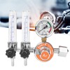 Argon Pressure Regulator Zinc Alloy Double Tube Female Thread G5/8in