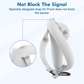 AMVR Pico4 Exclusive Grip Cover, Controller Grip, Easy Installation, Washable For PICO 4 Accessories