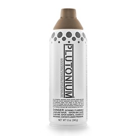 Plutonium Paint Ultra Supreme Professional Aerosol Spray Paint, 12-Ounce, Twig Brown