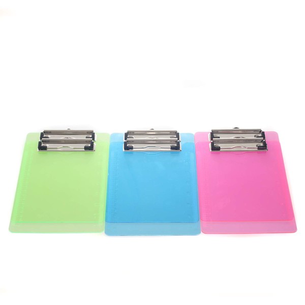 TKD8021 Clipboard A5 with Rubberised Metal Clamp, Writing Board DIN