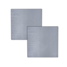 Tie Down – 2 Pack – 16" x 16" x 1/8" Steel Plates – 11 Gauge A36 Carbon Steel – Made in USA – Weldable Steel for DIY, Bracing, and Mounting