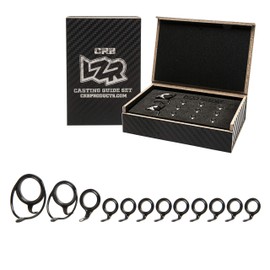 LZR Medium-Duty Casting Rod Guide Kit - Black