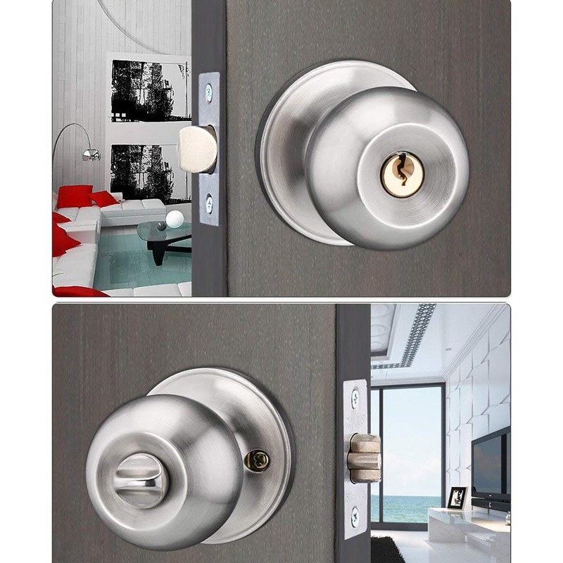 Qrity Mortice Latch, Adjustable Size 60/70mm, for Lever Door Handles