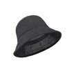 MUNSKT Women Crochet Mesh Bucket Bucket Hat Foldable Soft Lightweight