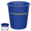 5 Gallon Bucket Liner Reusable Rubber Liner for Concrete Thinset