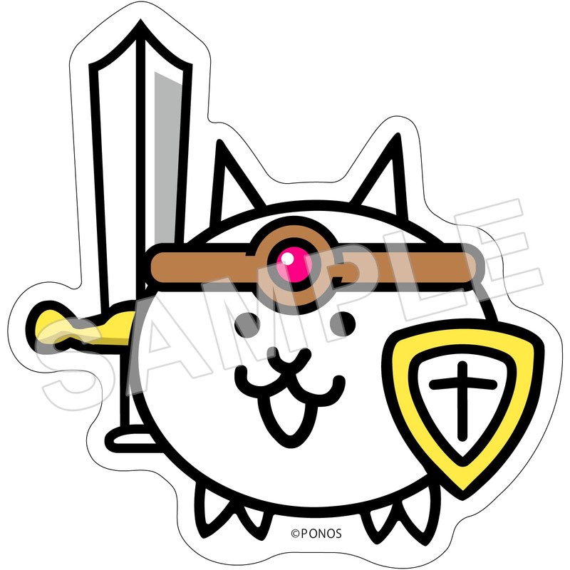Nyanko Dai Shoten Original Sticker Set Battle Cat War