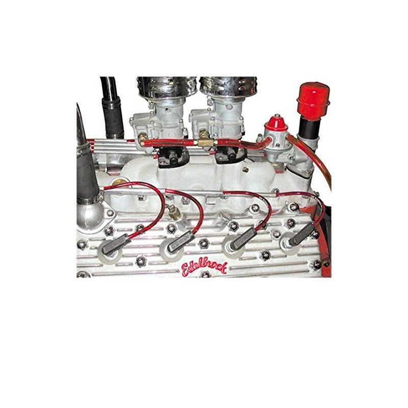 Red 7mm Solid Core Spark Plug Wire, 20 Ft.