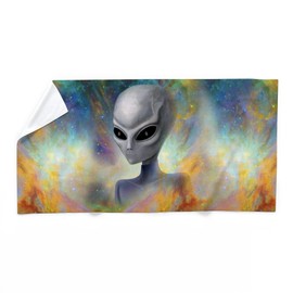 CafePress Alien Prism Nebula ~ 30"x60" Absorbent, Soft Beach Towel
