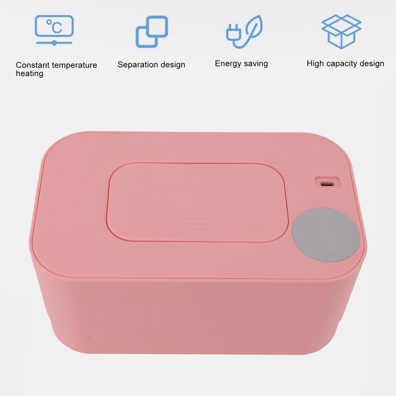 Compact Wipes Warmer Portable Wipe Warmer Baby Wet Wipes Dispenser