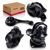 4PCS Engine Motor & Trans Mount Set Compatible with Honda
