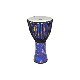 Toca SFDJ-12FD Artist Series Freestyle Rope Tuned 12 Inch Djembe - Fever Dream