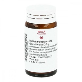 WALA Melissa/Sepia Comp. Velati Globules, 20 g Globules