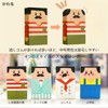 LeTradeJP Stationery Eraser for Elementary School Students Uncle Bald Eraser
