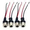 4 Pcs 1156 Light Bulb Sockets, Male Head 1156 BA15S