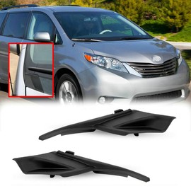 1Pair Windshield Wiper Cowl Cover Extension Cover Trim For Toyota Sienna 2011 2012 2013 2014 2015 2016 2017 2018 2019 2020