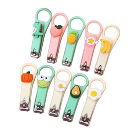 Season Home Cute Character Mini Nail Clippers 3-piece Set, 1 Piece, No. 1 / 시즌홈 귀여운 캐릭터 미니 손톱깎이 3종 세트, 1개, 1번