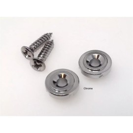 True Custom Shop®Chrome Round Vintage 50's String Retainer for Fender Strat Tele