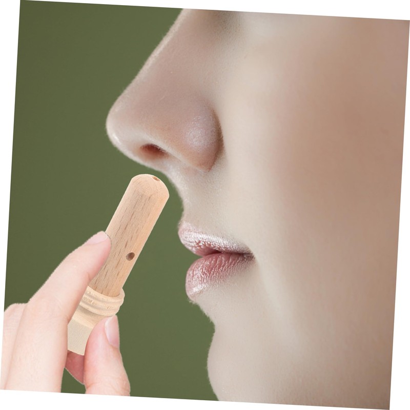 FOMIYES 1set Aromatherapy Nose Stick Portable Essential Oil Replaceable Wicks