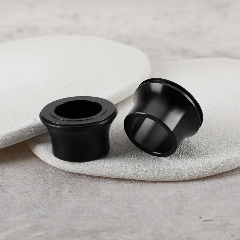 Briny River 1 Pair CNC Front Wheel Hub Spacers Aluminum