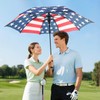LLanxiry Extra Large Golf Umbrella, Windproof & Heavy Duty, Double