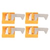 4PCS Industrial Electrical Lock Galvanized A3 Steel and PA Rotary