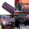 AuMoHall Chameleon Dark Purple to Charming Blue Carbon Fiber Car